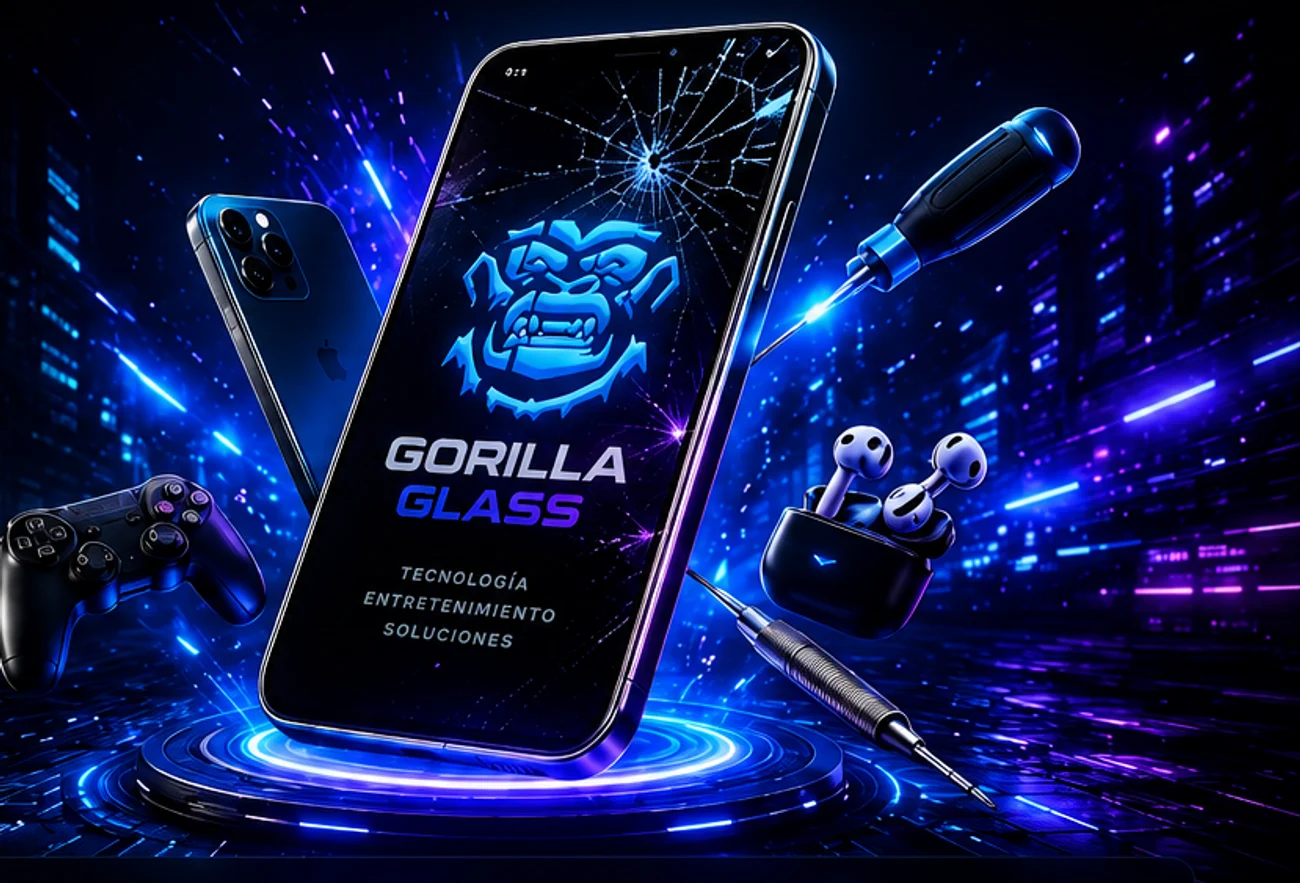 Gorilla Glass — reparación y tecnología premium